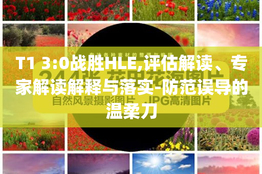 T1 3:0戰(zhàn)勝HLE,評估解讀、專家解讀解釋與落實(shí)-防范誤導(dǎo)的溫柔刀