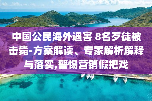 中國(guó)公民海外遇害 8名歹徒被擊斃-方案解讀、專家解析解釋與落實(shí),警惕營(yíng)銷假把戲