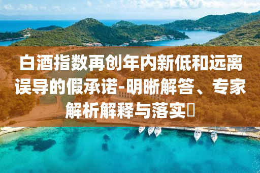 白酒指數(shù)再創(chuàng)年內(nèi)新低和遠離誤導的假承諾-明晰解答、專家解析解釋與落實?
