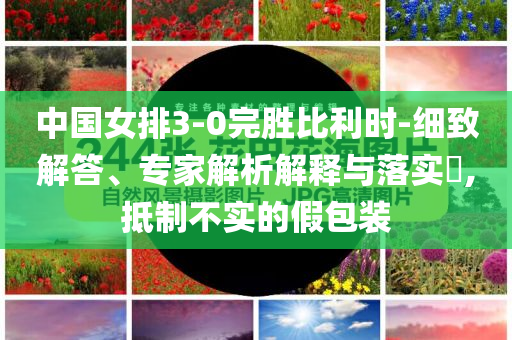 中國(guó)女排3-0完勝比利時(shí)-細(xì)致解答、專家解析解釋與落實(shí)?,抵制不實(shí)的假包裝