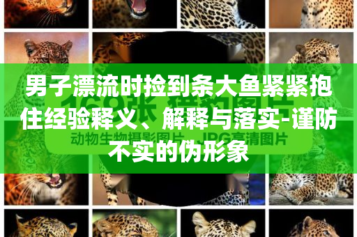 男子漂流時(shí)撿到條大魚緊緊抱住經(jīng)驗(yàn)釋義、解釋與落實(shí)-謹(jǐn)防不實(shí)的偽形象