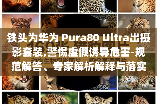 鐵頭為華為 Pura80 Ultra出攝影套裝,警惕虛假誘導(dǎo)危害-規(guī)范解答、專家解析解釋與落實(shí)