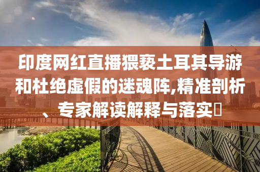 印度網(wǎng)紅直播猥褻土耳其導(dǎo)游和杜絕虛假的迷魂陣,精準(zhǔn)剖析、專家解讀解釋與落實?