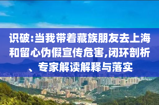 識(shí)破:當(dāng)我?guī)е刈迮笥讶ド虾：土粜膫渭傩麄魑：?閉環(huán)剖析、專家解讀解釋與落實(shí)