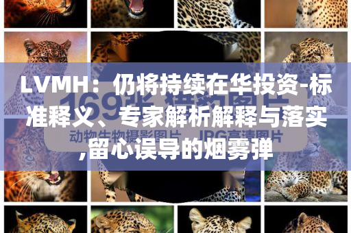 LVMH：仍將持續(xù)在華投資-標(biāo)準(zhǔn)釋義、專家解析解釋與落實(shí),留心誤導(dǎo)的煙霧彈