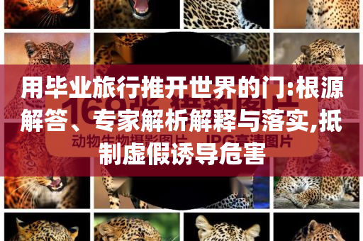 用畢業(yè)旅行推開世界的門:根源解答、專家解析解釋與落實(shí),抵制虛假誘導(dǎo)危害