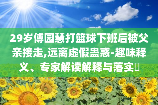 29歲傅園慧打籃球下班后被父親接走,遠(yuǎn)離虛假蠱惑-趣味釋義、專家解讀解釋與落實(shí)?