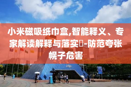 小米磁吸紙巾盒,智能釋義、專家解讀解釋與落實(shí)?-防范夸張幌子危害
