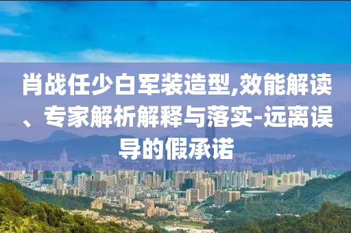肖戰(zhàn)任少白軍裝造型,效能解讀、專家解析解釋與落實(shí)-遠(yuǎn)離誤導(dǎo)的假承諾